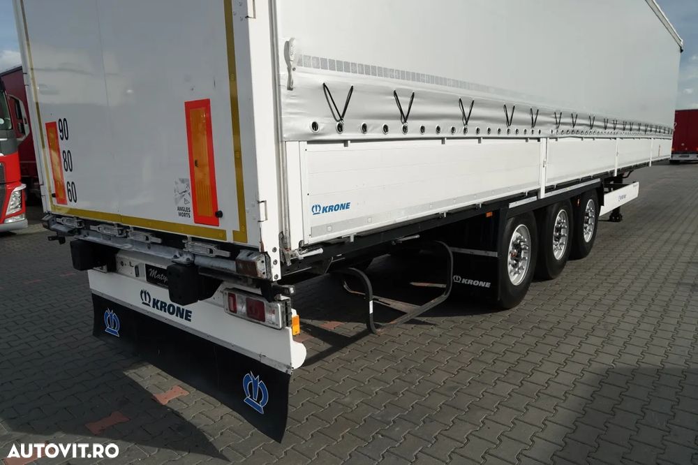 Krone CORTINĂ KRONE / LATERALĂ DE PLĂTIRE / AXĂ RIDICATĂ / SAF / STANDARD - 13