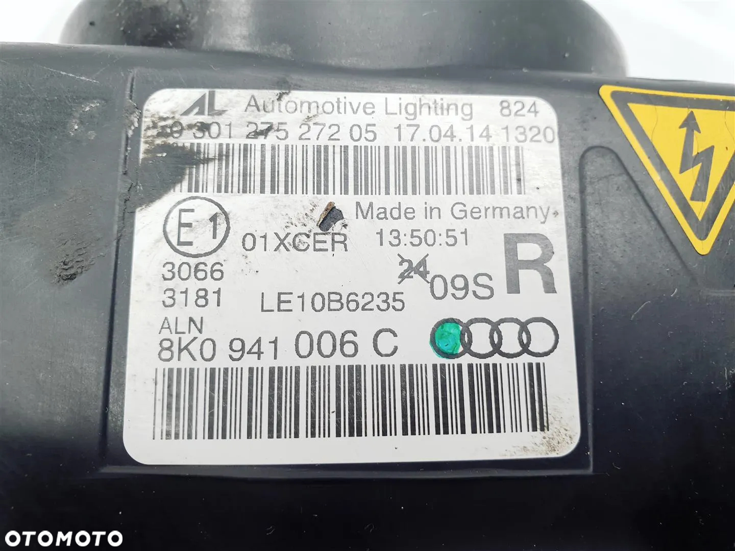 AUDI A4 B8 8KO LIFT 11r+ PRAWA LAMPA PRZÓD XENON LED NIESKRĘTNY ORY EU !!! - 10
