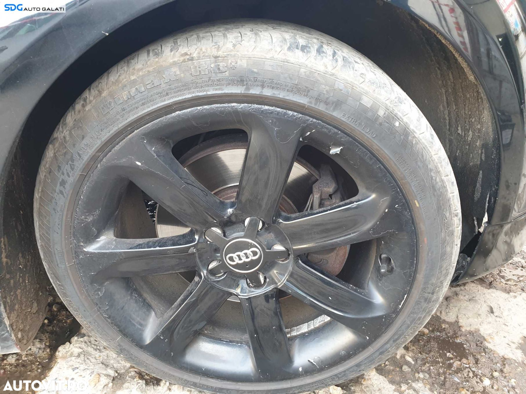Set 4 Jante Roti Aliaj 5x112 245 40 18 R18 9Jx18H2 ET52 Audi A6 C5 1998 - 2005 Cod 8J0601025AC - 4