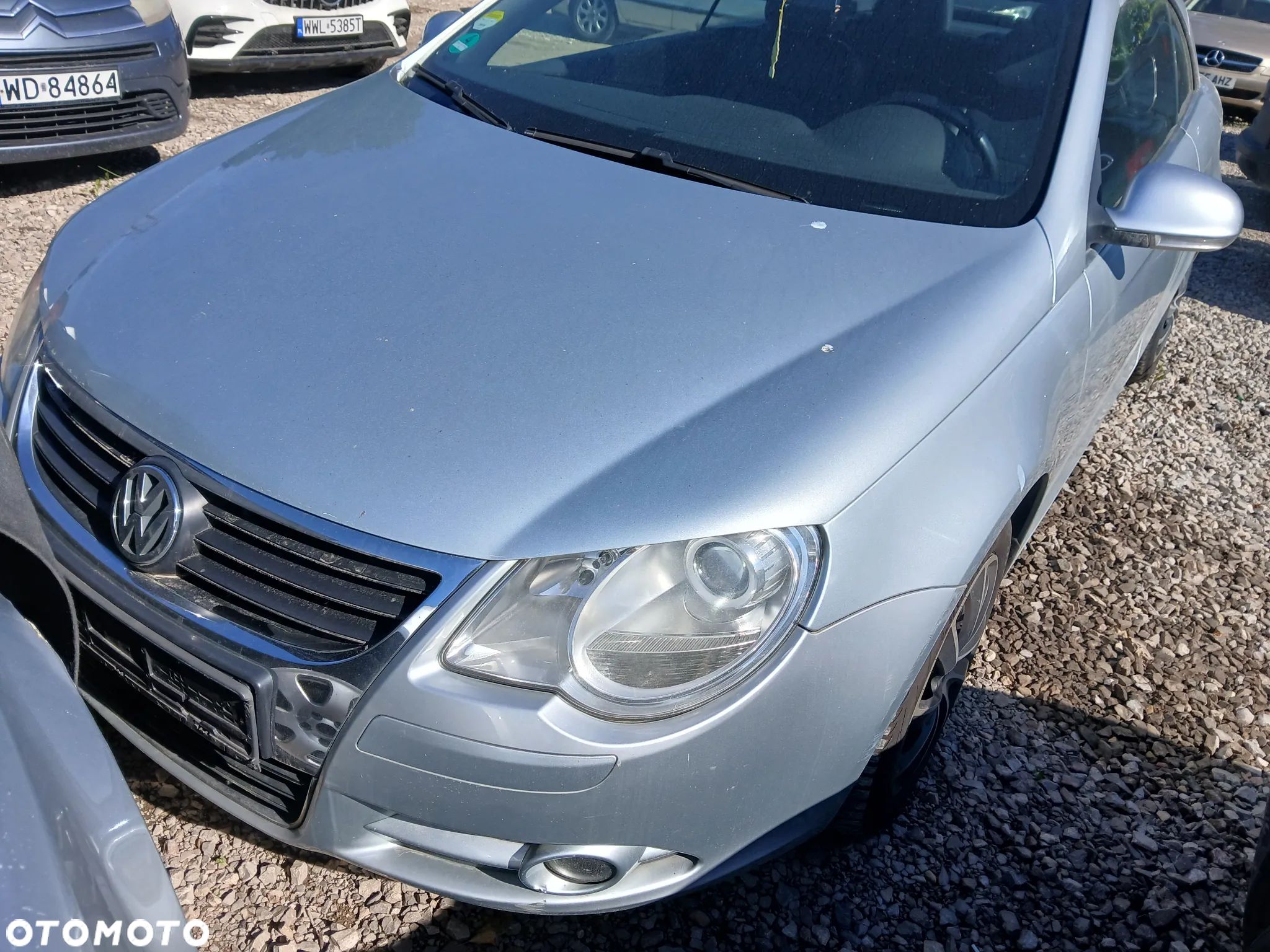 volkswagen eos LK7W fotel fotele kanapa deska kokpit podsufitka boczek boczki klamka podłokietnik licznik - 1
