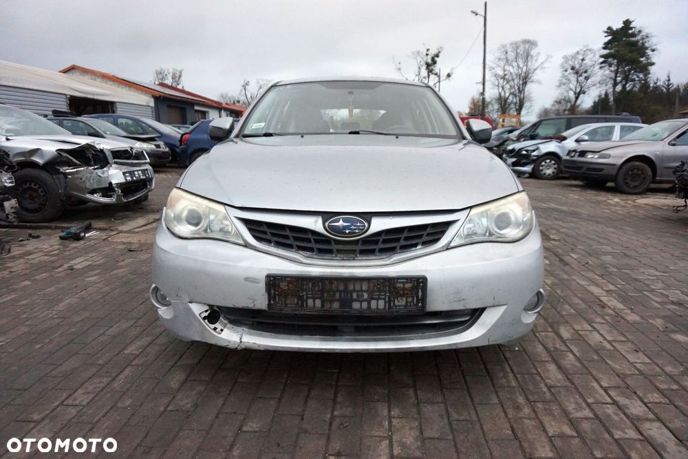 MASKA ZDERZAK BŁOTNIKI LAMPY IMPREZA III GH C6Z  SUBARU 2007-2011 SREBRNY PRZÓD KOMPLETNY - 1