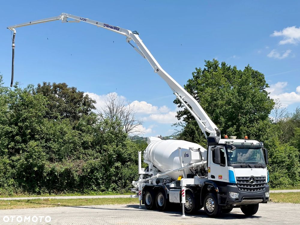 Mercedes-Benz AROCS 3743 * POMPA DO BETONU 24 m + PILOT * STAN BDB / 8x4 - 3