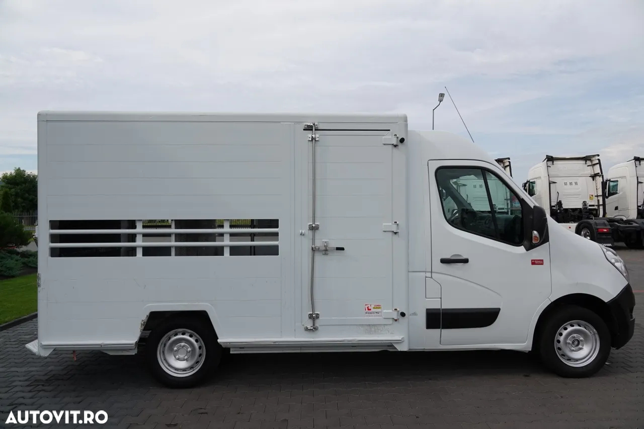 Renault MASTER / PENTRU ZEPTEL / PENTRU TRANSPORT ANIMALE / 2016 / IMPORTAT - 7