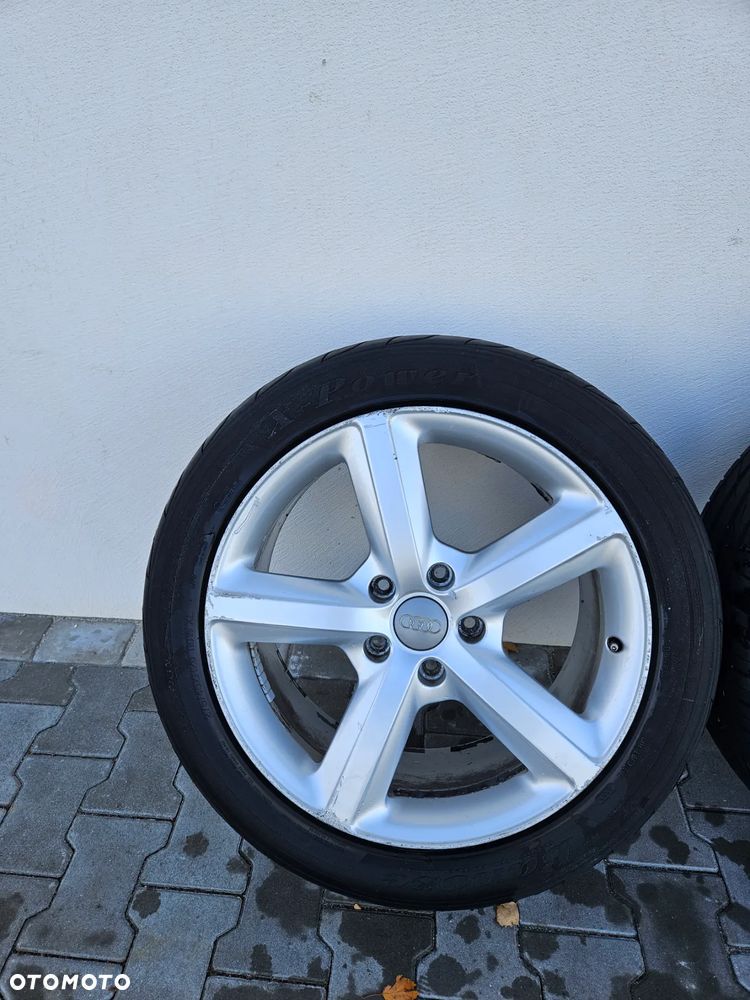 AUDI Q7 VW TOUAREG 7P KOLA FELGI 5X130 20 275/45 DOT 3122 9JX20H2 ET60 KOMPLET 4L0601025 H AM - 2