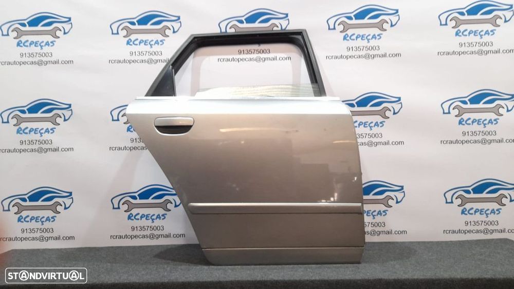 PORTA TRASEIRA TRÁS DIREITA AUDI A4 B6 SLINE S-LINE S LINE FECHO ELEVADOR MOTOR PUXADOR VIDRO - 2
