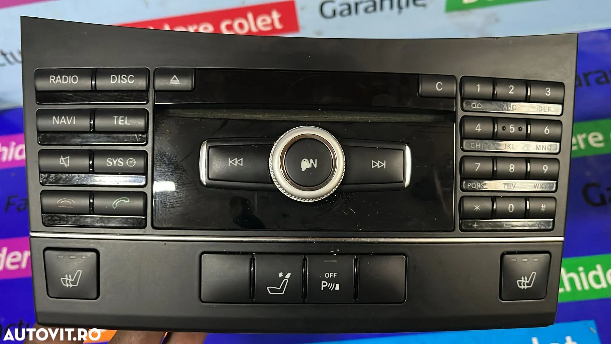 Unitate radio Mercedes w212 a2129003708 - 1