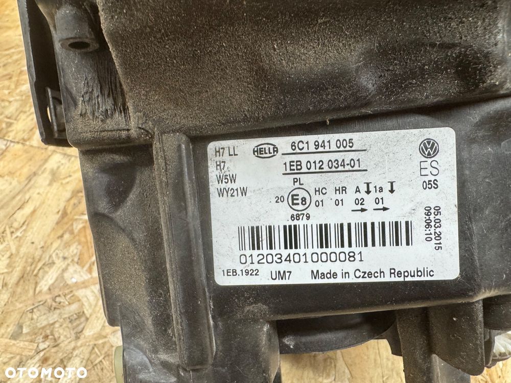 Przednia lewa prawa lampa Volkswagen Polo 6C - 4