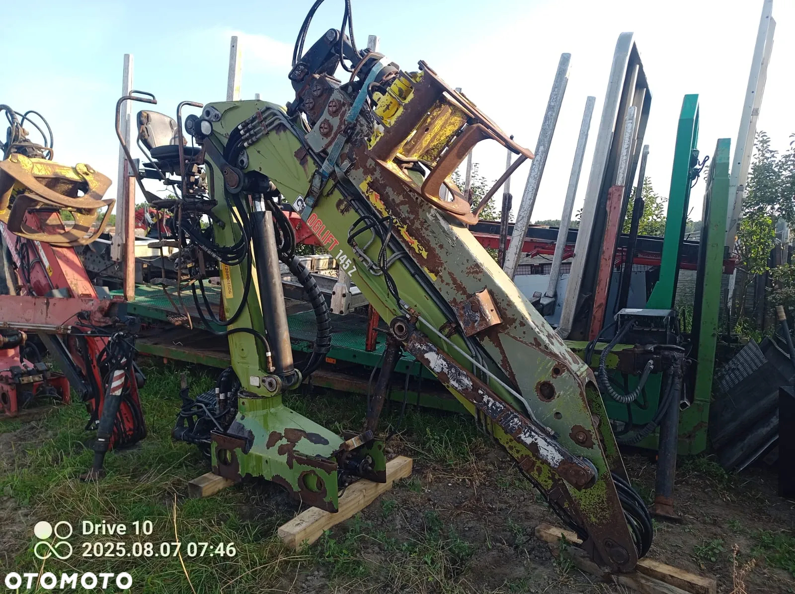 Hds Loglift 145ZT95 do drewna drzewa lasu dźwig żuraw - 3