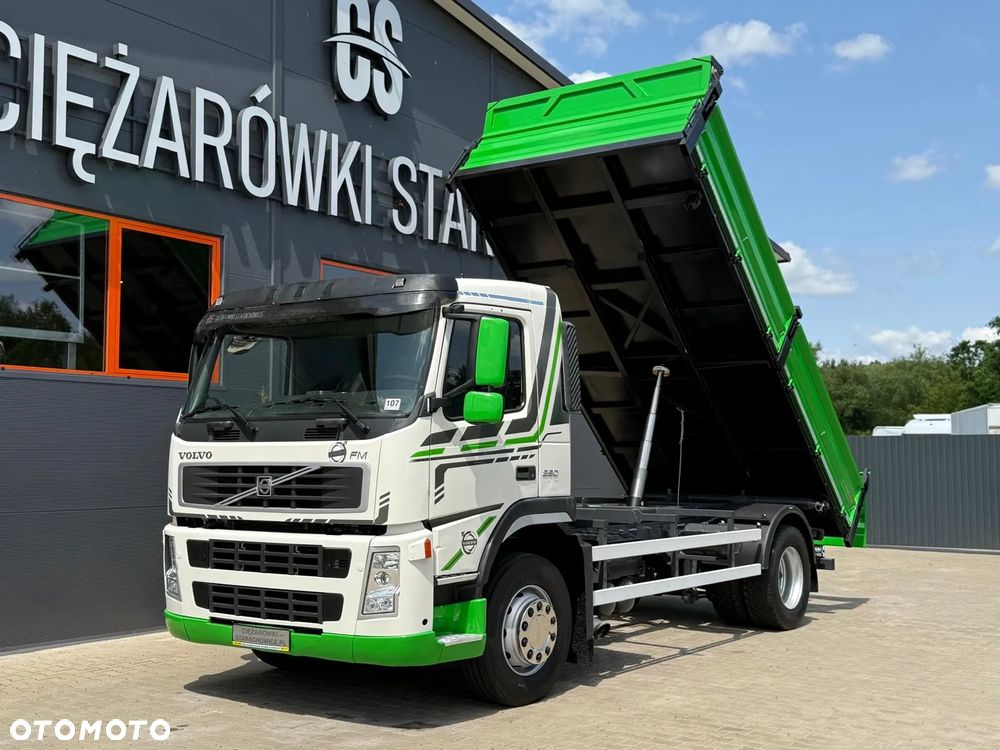 Volvo Volvo FM FL FE 18.260 // wywrotka 3-stronna NOWA ZABUDOWA !!// kipper // E5 // manual - 11