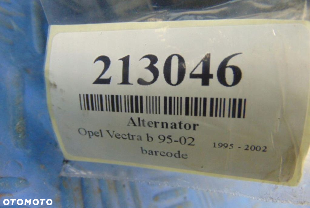 OPEL VECTRA B 2.0 16V ALTERNATOR - 6