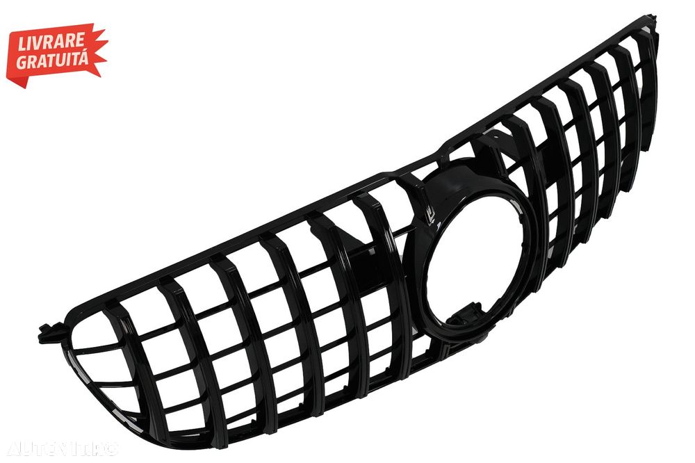 Grila Centrala Mercedes GLS X166 Facelift (2016-2018) GTR Design Black- livrare gratuita - 4