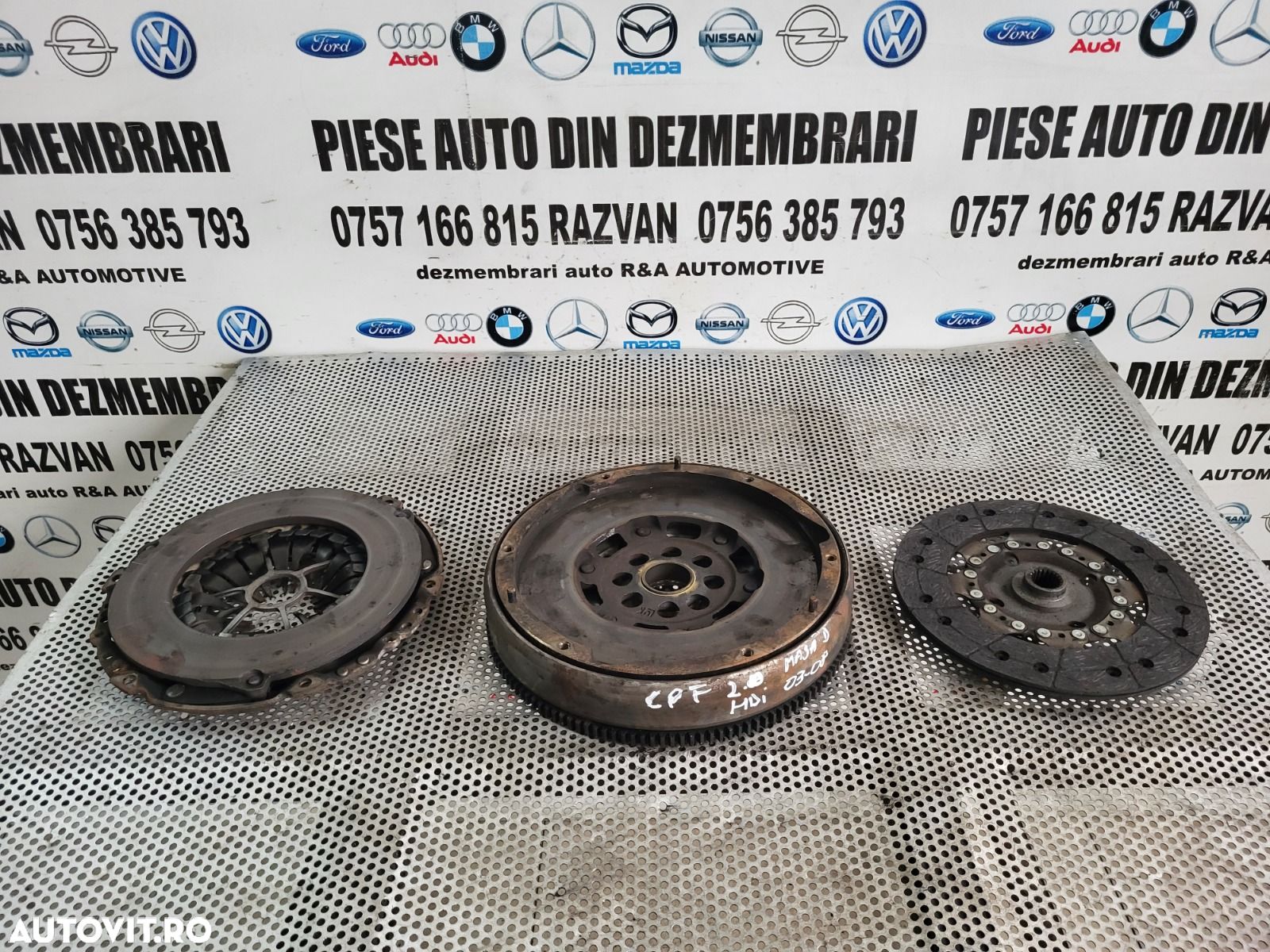 Kit Ambreiaj Volanta Masa Dubla Citroen Peugeot Ford 2.0 Tdci Hdi An 2004-2005-2006-2007-2008 Cod 324043410 - 1