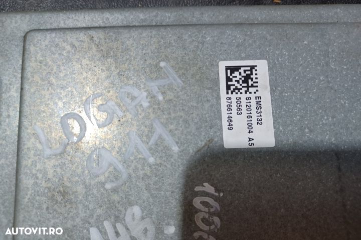 Calculator motor ECU S120161004  S110140011 8200483732 - 1.4 B S12016 - 3