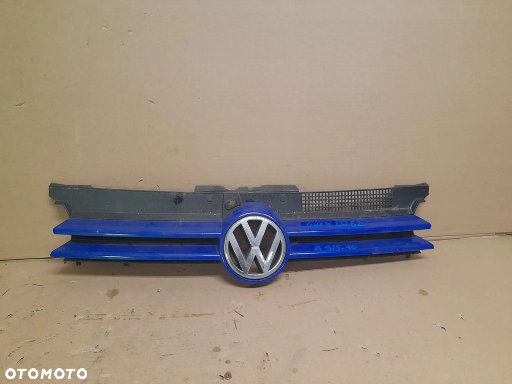 Atrapa Grill Gril Volkswagen Golf 4 Niebieski LW2Z - 5