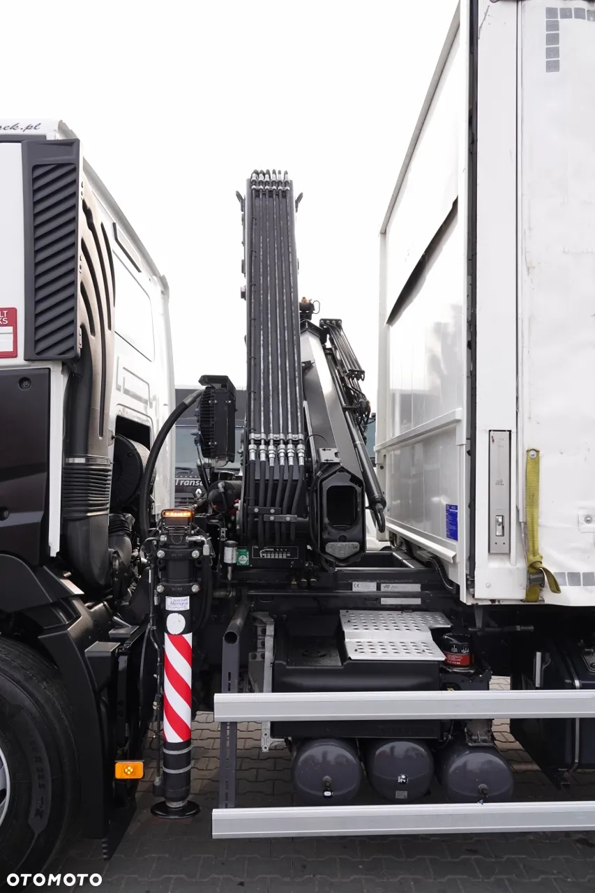 Renault C 380 / 6x2 / SKRZYNIOWY / HDS HIAB 138 B-3 WYSÓW 10,5 M / ROTATOR / STEROWANIE RADIOWE / + WINDA ZAŁADOWCZA / ZABUDOWA FIRANKA ZSUWANA / EURO 6 - 14