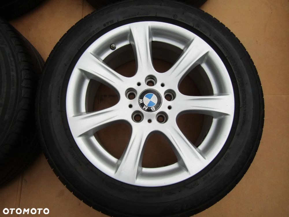 4 x Felgi Aluminiowe Koła 17 BMW 3 E90 E91 E92 E93 1 E87 8 j 5x120 ET34 piasta 72,6 mm + Opony 225/55 17 Bridgestone 7,5 mm Letnie - 11