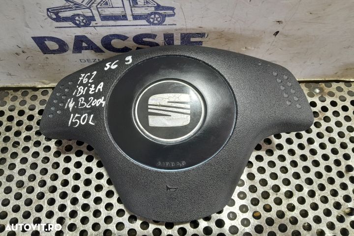 Airbag volan / sofer 6L0880201D 6L0880201D Seat Ibiza 3 6L [2002 - 20 - 1