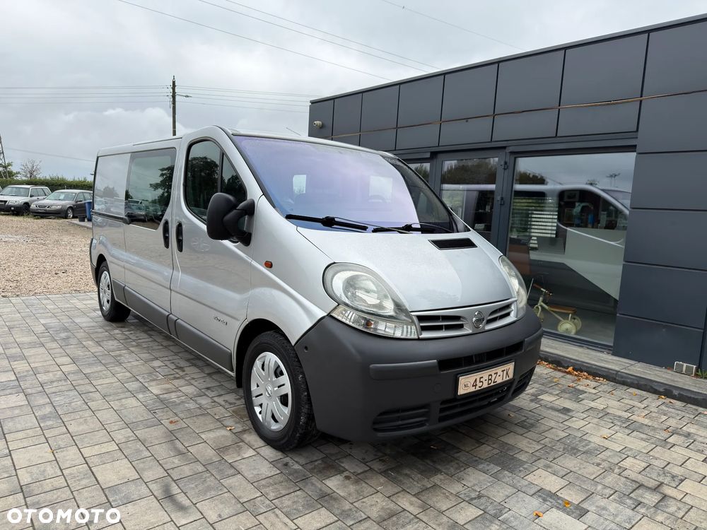 Renault Trafic 2.5 Diesel Brygadówka L2H1 Long Długi 5 Osobowy Klimatyzacja Gwarancja Kredyt - 11