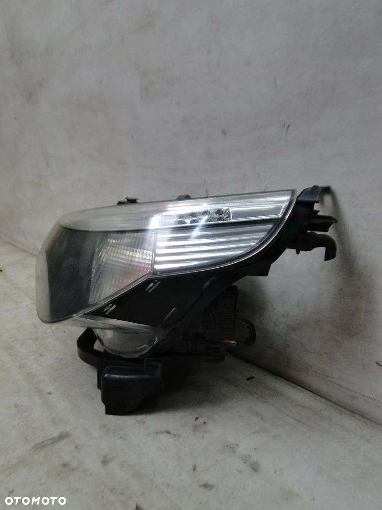 BMW 5 E60 E61 LAMPA LEWA PRZÓD PRZEDNIA KOMPLETNA UK - 5