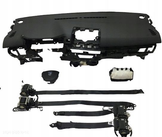 komplet poduszki deska pas pasy dacia sandero 3 iii stepway przedlift - 1
