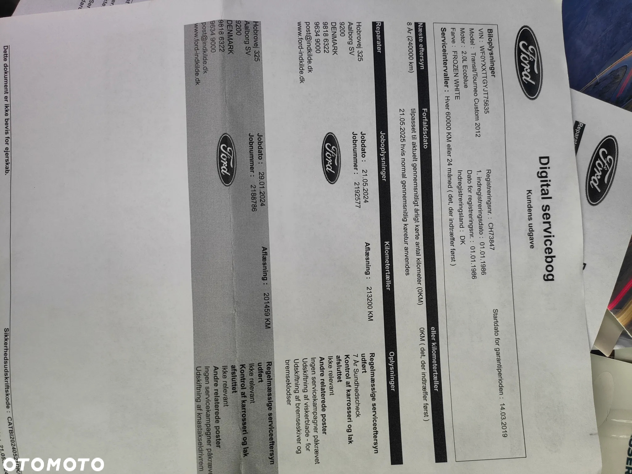 Ford TRANSIT CUSTOM 2019r 2,0 TDCI 130 KM L1H1 EURO 6  LEDY - 35