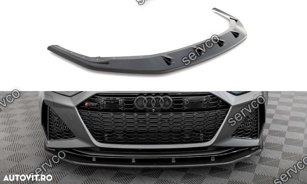 Prelungire bara fata Audi RS6 C8 RS7 C8 2019- v14 Maxton Design Carbon
