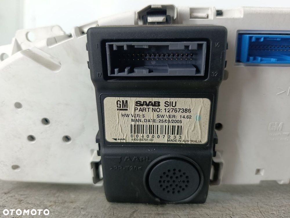 LICZNIK SAAB 9-5 II 12767386  8400-63701-00  12767384 1.9 TIDS - 4
