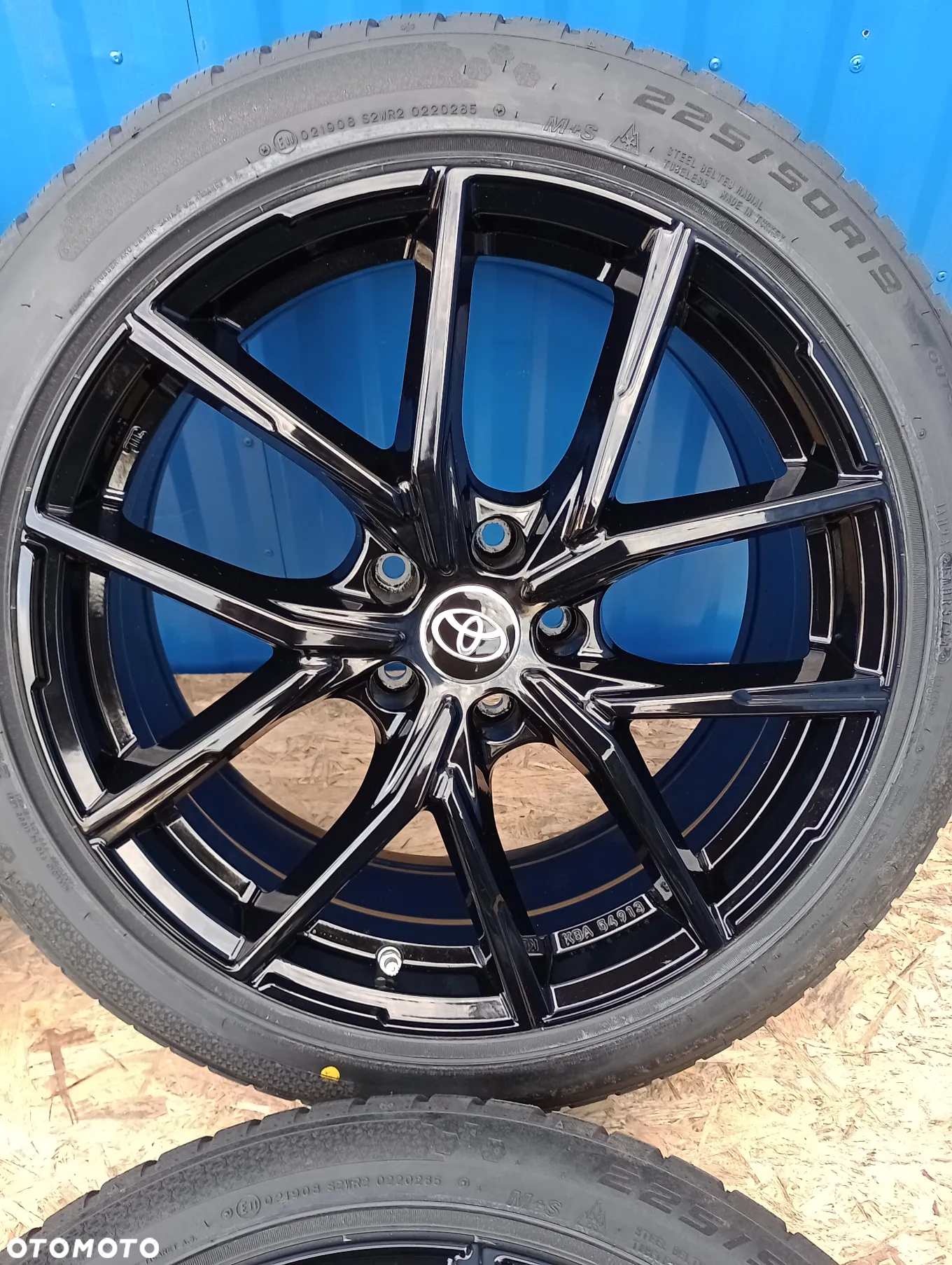 NOWE KOŁA ZIMOWE R19 TOYOTA C-HR CHR generacja 2 5X114 OPONY FALKEN EUROWINTER HS02 PRO 225/50 R19 96V 3724DOT CZUJNIKI TPMS - 9