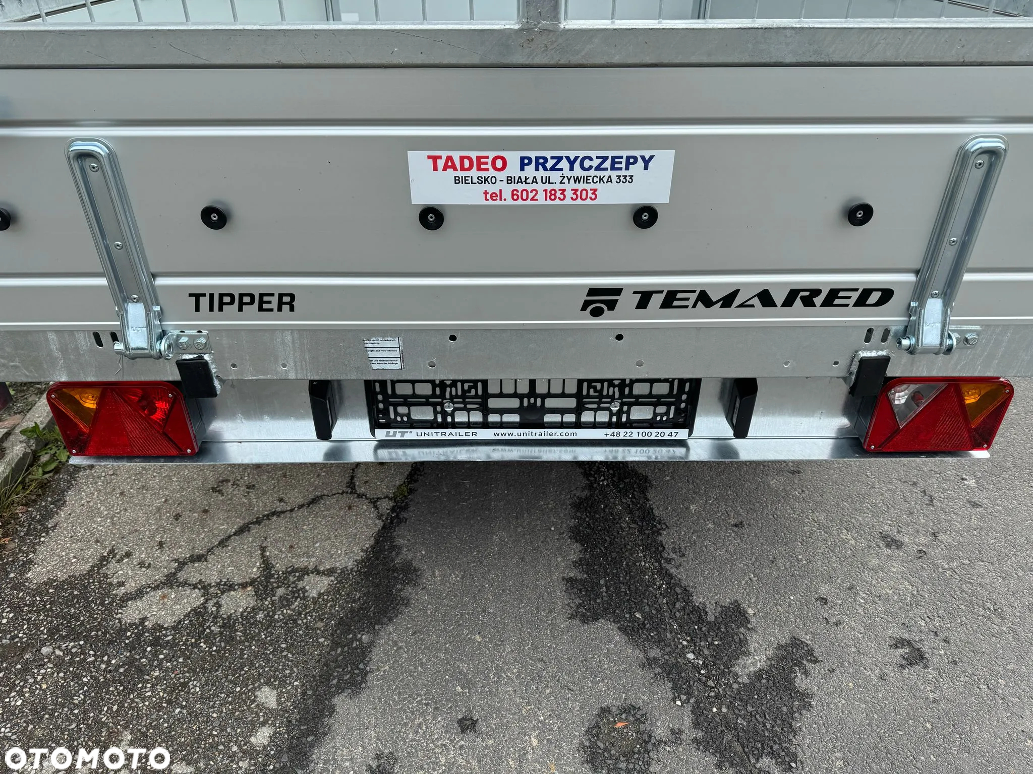 TEMARED TIPPER 2515/2 ALU burty + nadstawka siatkowa - 17