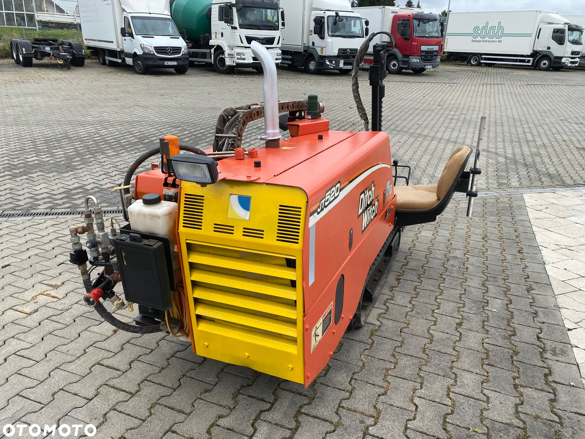 Ditch Witch JT520 / 60M ŻERDZI / WIERTNICA HORYZONTALNA / ZADBANA / 750 EKRAN - 9