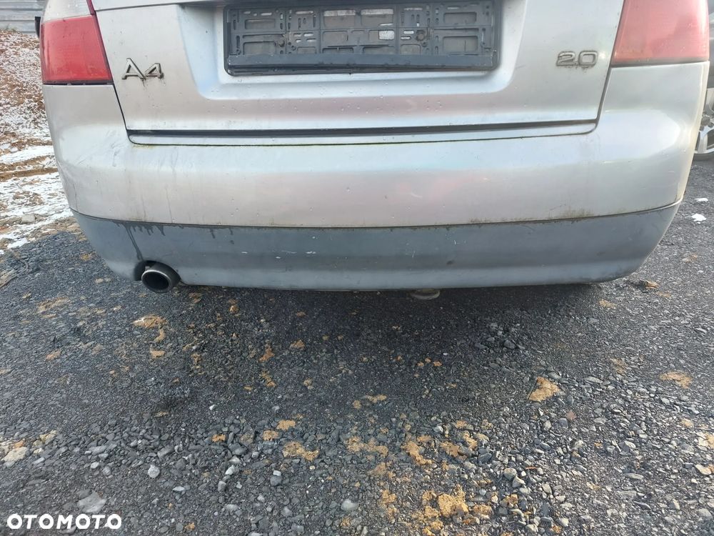 AUDI A4 B6 DRZWI ZDERZAK TYLNY TYŁ KOMPLETNY LY7W 40/11 - 1