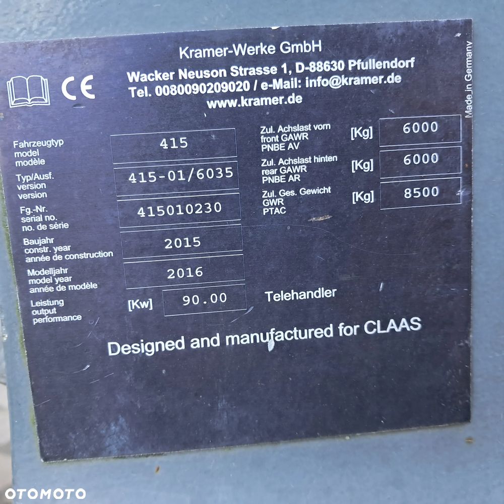 Claas scorpion 6035 - 12