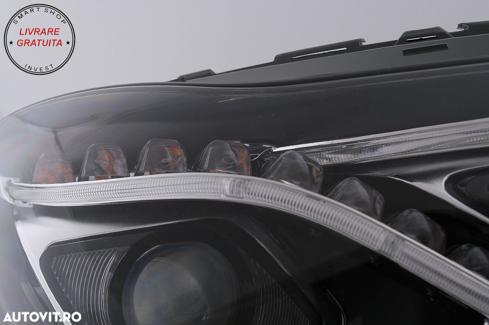 Faruri LED Mercedes E-Class W212 (2009-2012) Facelift Design- livrare gratuita - 19