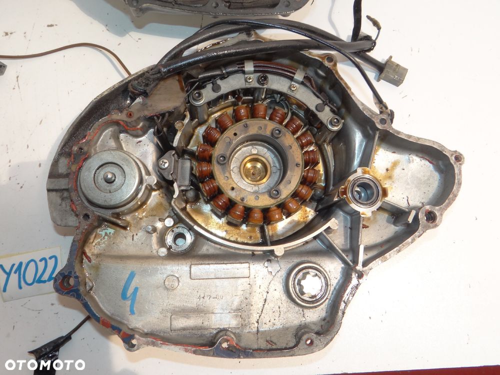 Yamaha XV 750 920 SE uzwojenie prądnicy alternatora + pokrywa dekiel silnika Y1022 - 8