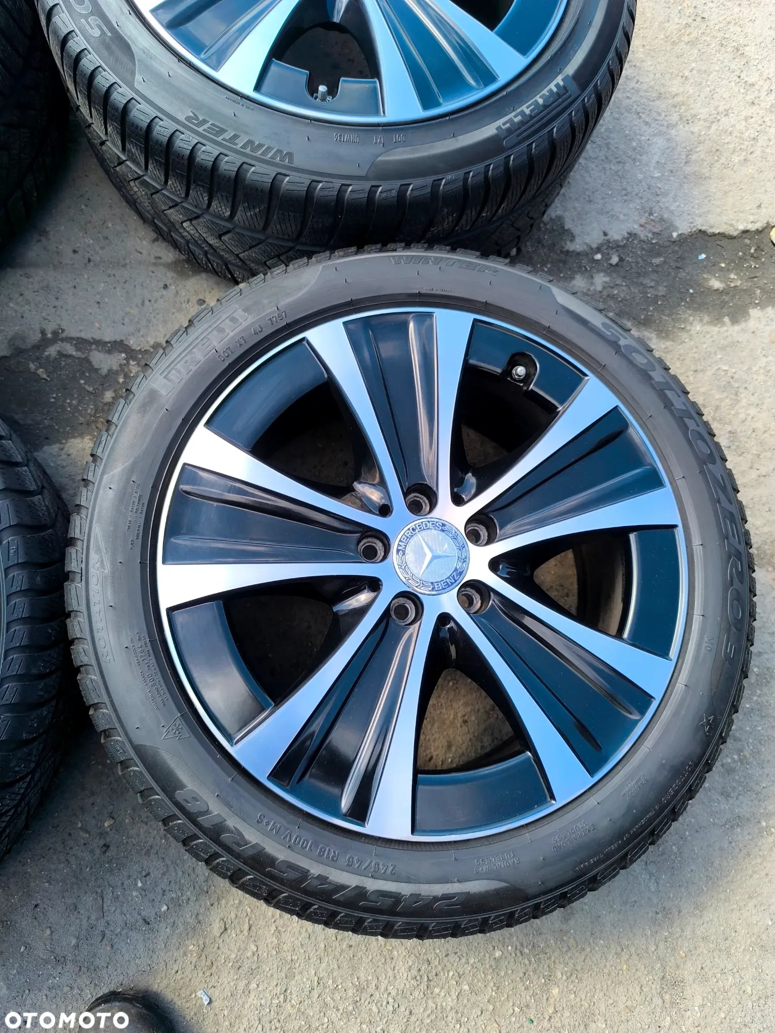 5x112 Alufelgi Felgi Aluminiowe 18 Koła Zimowe Zima MERCEDES E KLASA W212 W213 C W204 C238 A238 6,5mm 23r. Legnica ALU-RAD 245/45 275/40 - 7