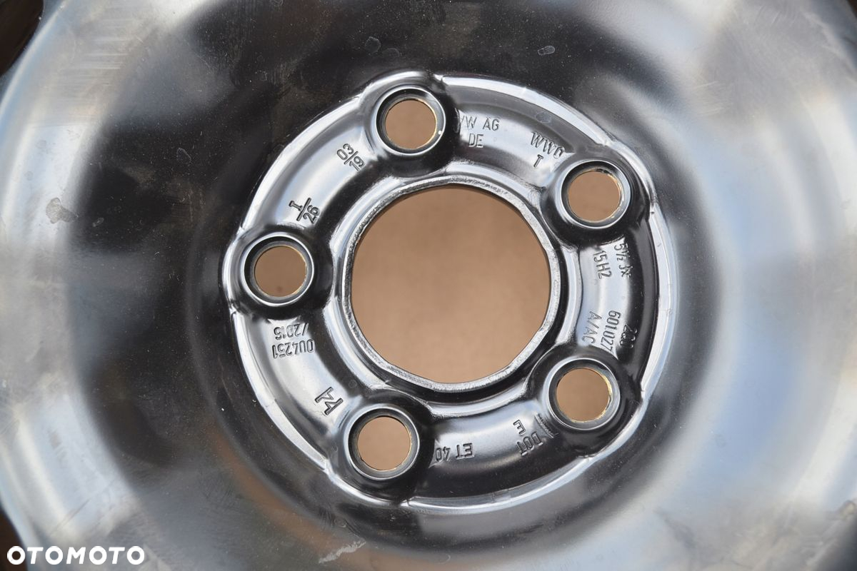 FELGI STALOWE OEM VW SKODA SEAT 5x100 5,5J15 ET 40 x4szt F-502 - 11