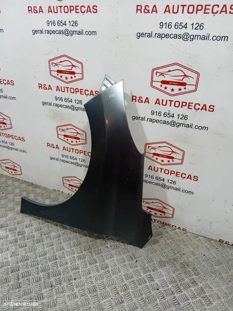 Guarda Lamas Frente Frontal Esquerdo Peugeot 207 Original - 3