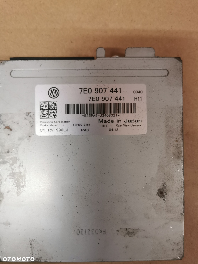 Vw T5 Lift  Multivan sterownik kamery 7E0907441 - 2