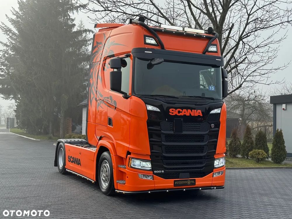 Scania 500 S / ACC / CAŁA NA PODUCHACH / OBRACANY FOTEL / RETARDER/ DUŻA NAVI / VIRTUAL KOKPIT / Z NIEMIEC - 13