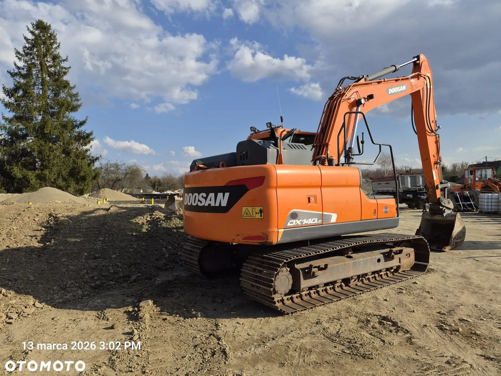 Doosan Doosan DOOSAN DX140 koparka gąsienicowa 13t ton 14,15, 2018 CAT VOLVO, - 5