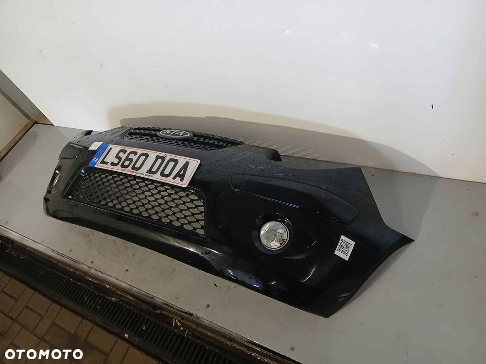 ^ ZDERZAK PRZÓD PRZEDNI DO KIA PICANTO I 1 LIFT FL CZARNY HALOGENY - 3