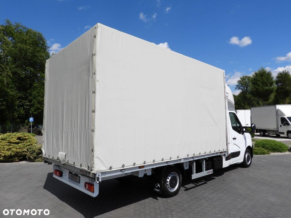 Renault MASTER PLANDEKA 10 PALET TEMPOMAT LEDY PNEUMATYKA KLIMATYZACJA  165KM - 4