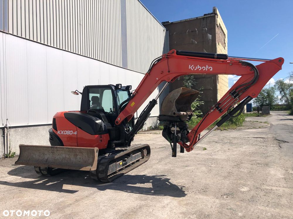 Kubota KX 080-4  Rototilt - 5