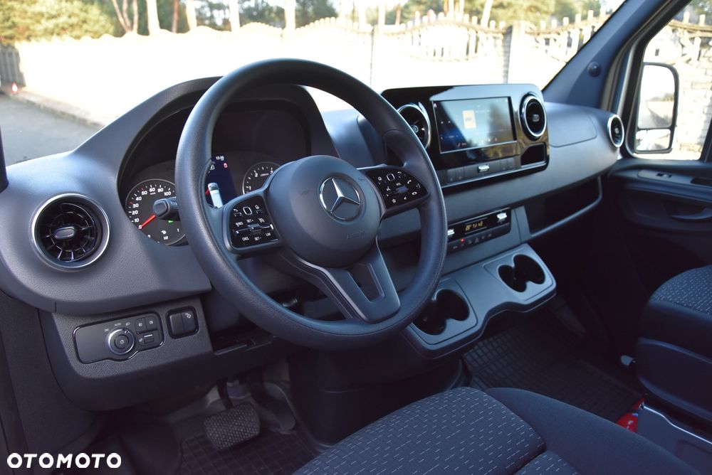 Mercedes-Benz SPRINTER 2022 / ZABUDOWA KEGGER LOW RACE + / AUTOLAWETA / HAK / 3.0 V6 AUTOMAT / DUŻY MBUX / KAMERA COFANIA / SYPIALKA SPOJKAR / PODUSZKI TYŁ / UNIKAT / STAN FABRYCZNIE NOWY - 27