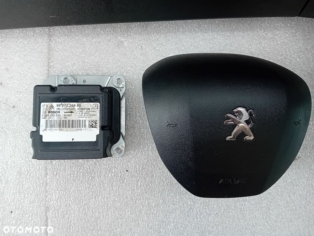 DESKA ROZDZIELCZA,KONSOLA ,PODUSZKI SENSOR PEUGEOT 2008 I 9807276980 - 8