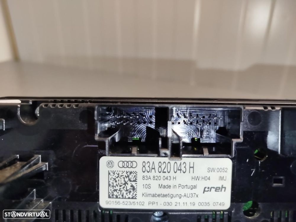 COMANDO CLIMATIZADOR AUDI A1 SPORTBACK GBA - 6