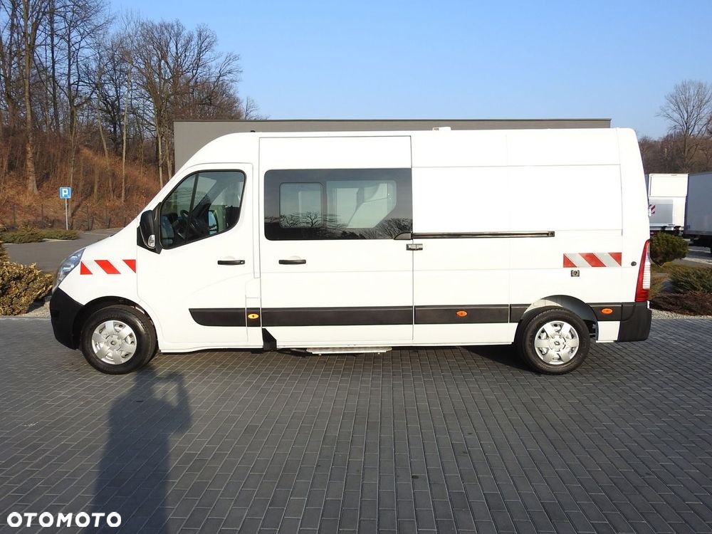 Renault MASTER FURGON BRYGADÓWKA  7 MIEJSC TEMPOMAT KLIMATYZACJA  130KM - 10