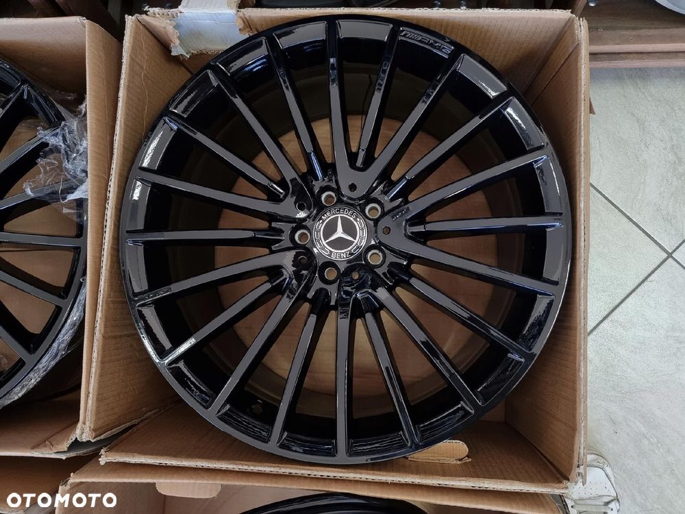 Nowe Czarne Felgi Amg Mercedes S Klasa W223 W222 21 Cali - 6