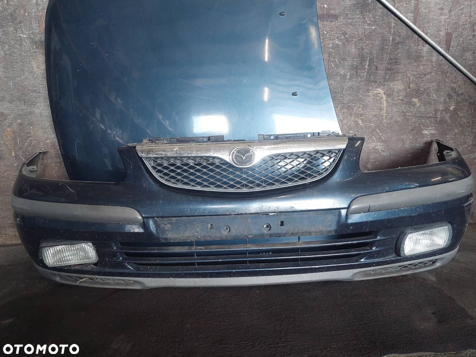 KOMPLETNY PRZÓD MASKA ZDERZAK LAMPY BŁOTNIK MAZDA 626 V GF 12K - 6