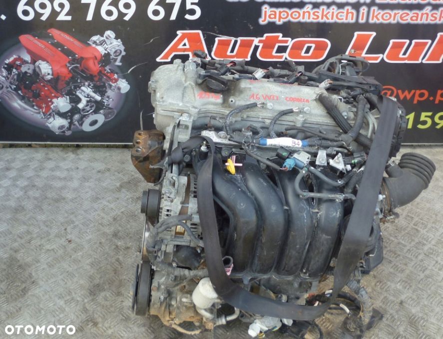 SILNIK TOYOTA AURIS COROLLA 1.6 VVTI A1ZR T12U 109 TYS - 1